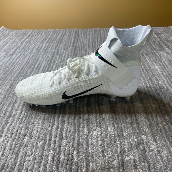 Nike Alpha Menace Elite 2 Football Cleats Mens 13 White Flyknit AO3374-101 main image 8